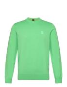 Kanovano Tops Knitwear Round Necks Green BOSS