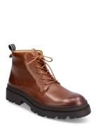 Legacy Leather Shoe Nyörisaappaat Brown Sneaky Steve