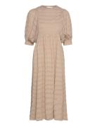 Zabelleiw Dress Polvipituinen Mekko Beige InWear