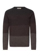 Jjehill Knit Crew Neck Noos Tops Knitwear Round Necks Brown Jack & J S