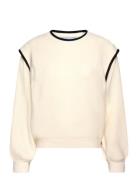 Msjayla Knit Pullover Tops Knitwear Jumpers Cream Minus