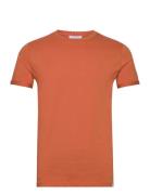 Nørregaard T-Shirt - Seasonal Tops T-shirts Short-sleeved Orange Les D...