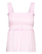 Lr-Bradie Tops Blouses Sleeveless Pink Levete Room