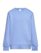 Sweatshirt Basic Tops Sweat-shirts & Hoodies Sweat-shirts Blue Lindex