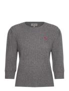 Chelle Tops Knitwear Jumpers Grey Baum Und Pferdgarten