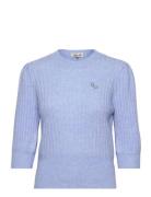 Chelle Tops Knitwear Jumpers Blue Baum Und Pferdgarten