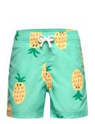 Swimshorts Aop Uimashortsit Green Lindex