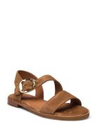 Sandals Matalapohjaiset Sandaalit Beige Billi Bi