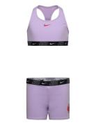 Nike Racerback Bikini/Short Set Bikinit Purple NIKE SWIM