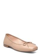 Biaemily Karré Ballerina Smooth Leather Ballerinat Beige Bianco