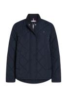 Lw Quilted Bomber Jacket Tikkitakki Navy Tommy Hilfiger