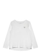 Nkfvioline Ls Loose Top Noos Tops T-shirts Long-sleeved T-shirts White...