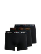 Boxerbr Triplet Pack Bokserit Black HUGO