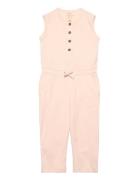 Rib Jersey Jumpsuit Jumpsuit Haalari Pink Copenhagen Colors