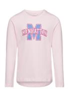 Nkfvix Ls Top Tops T-shirts Long-sleeved T-shirts Pink Name It