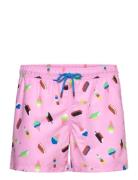 Ice Cream Swim Shorts Uimashortsit Pink Happy Socks