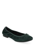 Woms Ballerina Ballerinat Green Tamaris