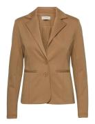 Anett Blazer Blazers Single Breasted Blazers Beige Cream