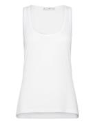 Knit Strap Top Tops T-shirts & Tops Sleeveless White Mango