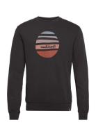 Crewneck Tops Sweat-shirts & Hoodies Sweat-shirts Black Revolution