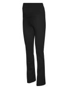 Mlluna Jrs Pintuck Flare Pant A. Noos Bottoms Trousers Flared Black Ma...