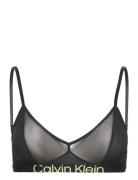 Unlined Bralette Lingerie Bras & Tops Soft Bras Bralette Black Calvin ...