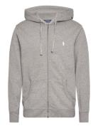 Loopback Fleece Full-Zip Hoodie Tops Sweat-shirts & Hoodies Hoodies Gr...