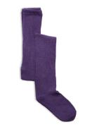 Cotton Tights Sukkahousut Purple Melton