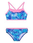 Disney Frozen Allover 2Pcs Bikinit Blue Speedo