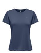 Onpcarmen On Ss Reg Tee Noos Sport T-shirts & Tops Short-sleeved Navy ...