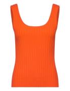 Anandi-M Tops Knitwear Jumpers Orange MbyM