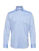 Seven Seas Fine Twill | Modern Tops Shirts Business Blue Seven Seas Co...