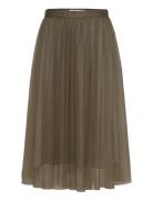 Flawless Skirt Designers Knee-length & Midi Khaki Green Ida Sjöstedt