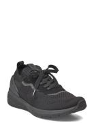 Women Lace-Up Matalavartiset Sneakerit Tennarit Black Tamaris