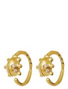 Ladybird Earrings Accessories Jewellery Earrings Hoops Gold Maanesten