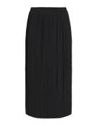 Violinda Hw Midi Skirt Polvipituinen Hame Black Vila