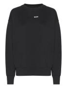 C_Eteia_Small_Logo Tops Sweat-shirts & Hoodies Sweat-shirts Black BOSS