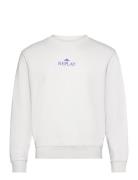 Jumper Regular Tops Sweat-shirts & Hoodies Sweat-shirts White Replay