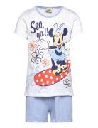 Pyjama Pyjamasetti Pyjama Blue Minnie Mouse