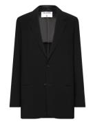 Relaxed Blazer Blazers Single Breasted Blazers Black Filippa K