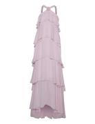 Vmfelicia Sl Ruffle Maxi Dress Exp Maksimekko Juhlamekko Pink Vero Mod...