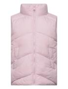 Quilted Gilet Toppaliivi Pink Mango