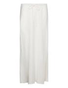 Tie Long Skirt Polvipituinen Hame White Mango