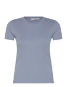 Top Lova Tops T-shirts & Tops Short-sleeved Blue Lindex