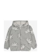 Freedom Bird All Over Zipped Hoodie Tops Sweat-shirts & Hoodies Hoodie...