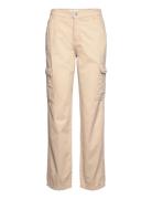 Pocket Cargo Jeans Bottoms Trousers Cargo Pants Cream Mango