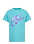 Nike Printed Club Graphic Tee Tops T-shirts Short-sleeved Blue Nike