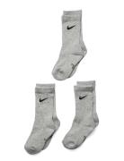 Nike Dri-Fit Crew Socks Sukat Grey Nike