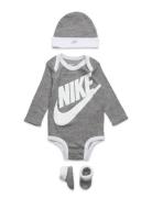 Nike Futura Bodysuit Box Set Pitkähihainen Body Grey Nike