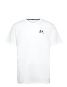 Ua M Logo Emb Heavyweight Ss Sport T-shirts Short-sleeved White Under ...